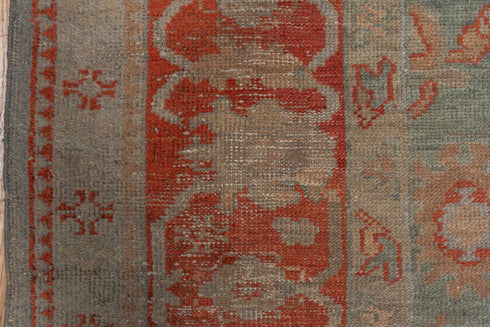 Antique Oushak Area Rug (7' x 9')